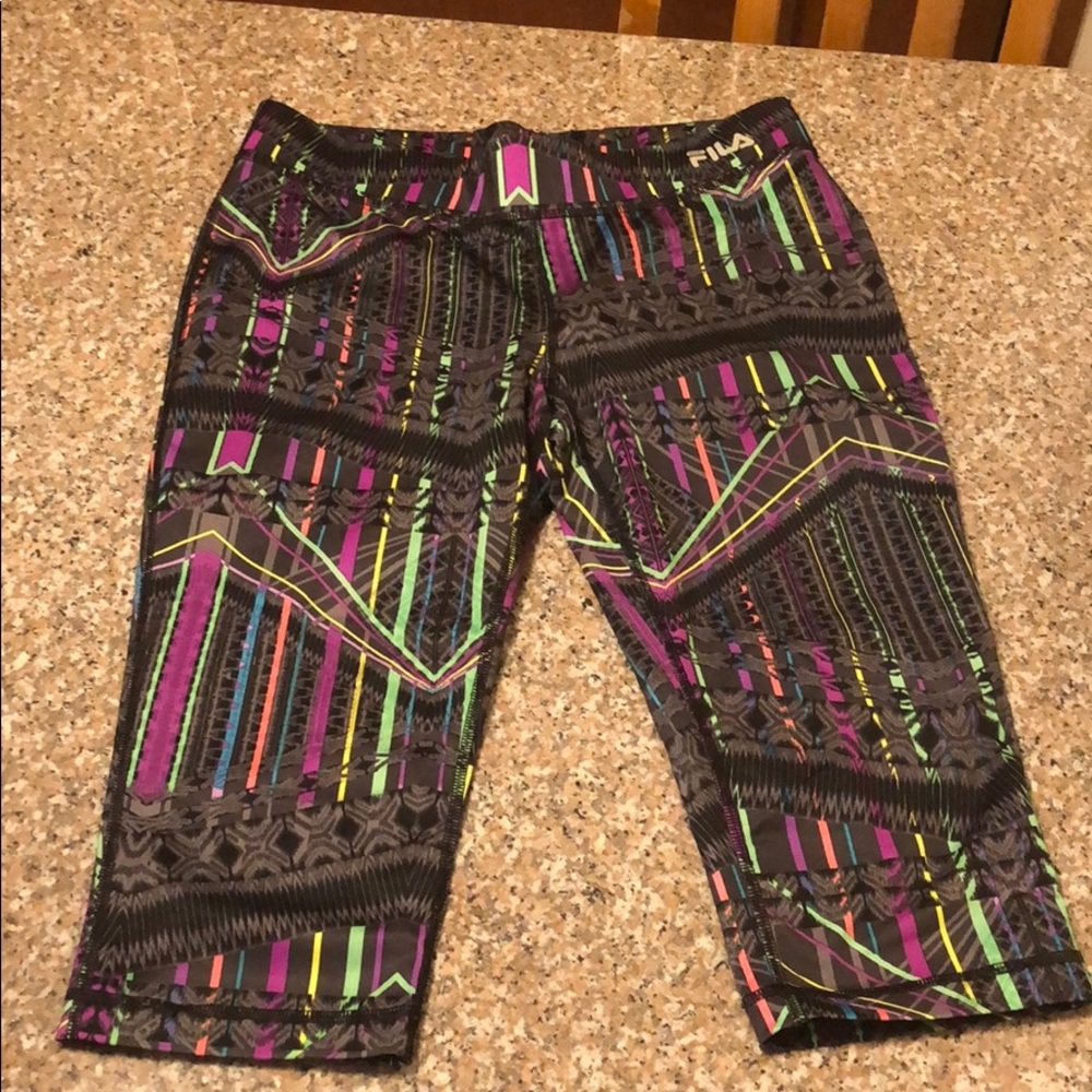 FILA below knee crop leggings
